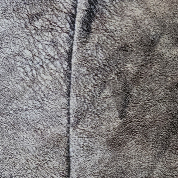 Gray Unstuffed Ottoman (Cover) - Picture 10 of 11